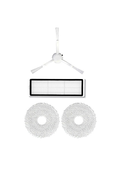 Nicetek Xiaomi Mi Robot Vacuum S10 Plus - Mop cu perie laterală și filtru Hep...