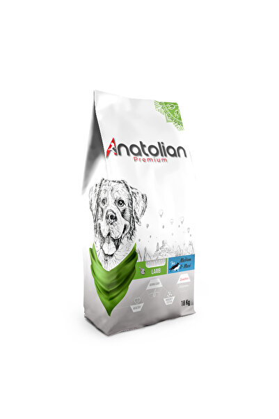 Anatolian premium Lamb Kuzulu Medium Maxi Yetişkin Köpek Maması 18 kg