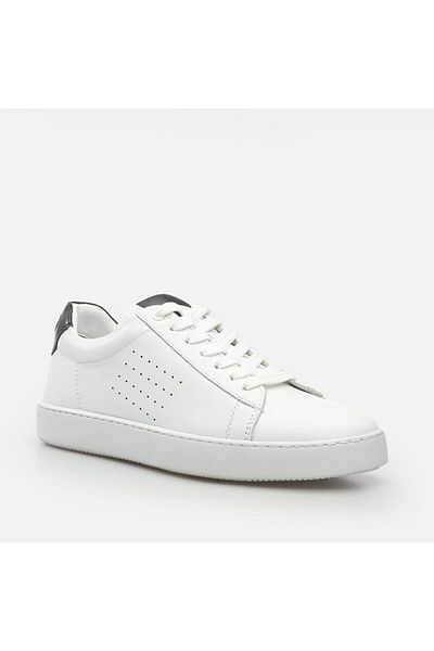 Hotiç Pantofi casual pentru bărbați din piele naturală albă