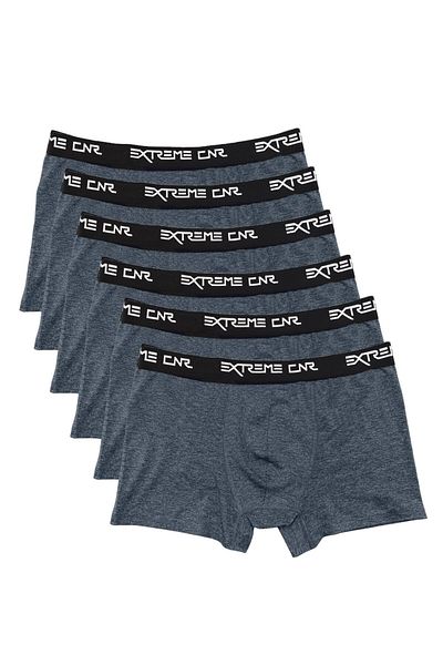 Newlilla Men's 6-Piece Diamond Elite Platinum Plus Boxer Pack Cnr-6-v4