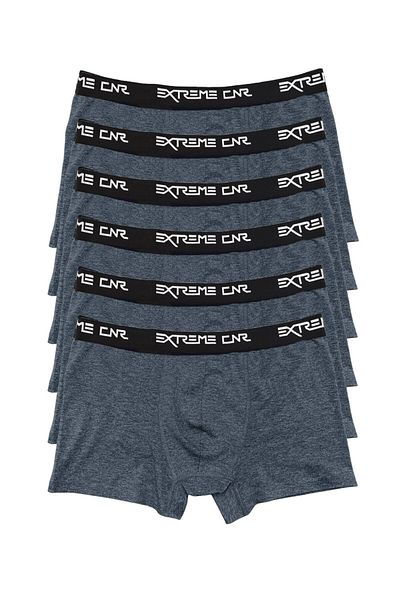 Newlilla Men's 6-Piece Diamond Elite Platinum Plus Boxer Pack Cnr-6-v4