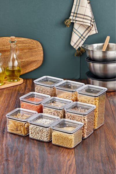 Arbu Home Crystal Storage Set of 9