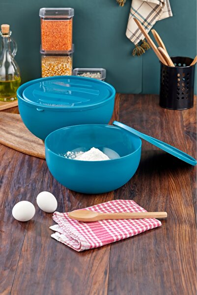 Arbu Home Yuvarlak Saklama Kabı 2'li Set