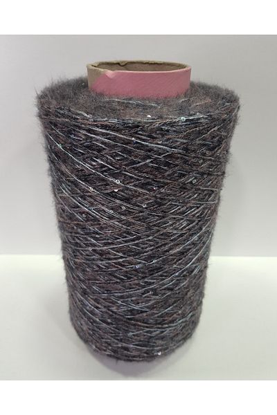 İPLİKOUTLET Σχέδιο παγιέτας ολόγραμμα Navy Blue-Pink Crushed 500 γραμμάρια
