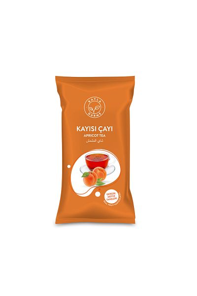 Kayla Gurme Apricot Tea - Apricot Grained - Disposable 20 Pcs.