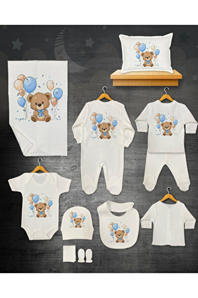 forbebis Bebekdesen 11'li Isimli Organik Hastane Çıkış Seti