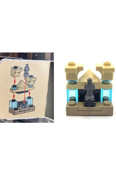 LEGO Micro Buildings by Harry Potter (Day 13) - Room of Requirement