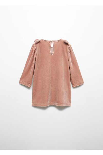 MANGO Baby Kadife elbise