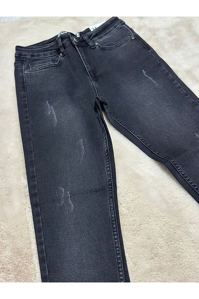 KAROL Blugi Skinny Denim Lycra Negri