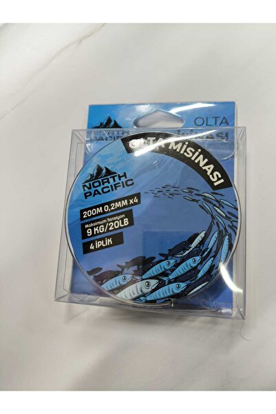 North Pacific OLTA 4 İPLİK 200 M 0,2MM_4 İP MİSİNA