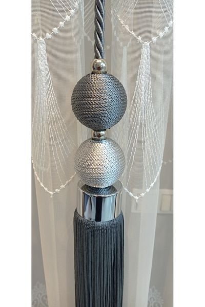 serART Elegans curtain medium pendant 1 piece of anthracite