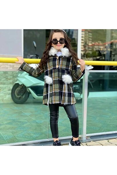 KOKOSH Kız çocuk kapşonlü ceket