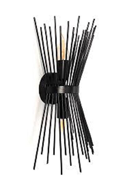 ADALED MODERN DECORATIVE ANTIQUED EYELASH APPLIQUE