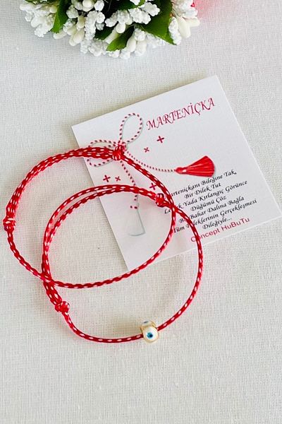 Concept HuBuTU GIFT 2-Piece LUXURY MARTENICKA WISH, LUCK, LOVE, COUPLE BRACELET SET