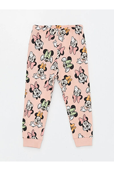 LC Waikiki LCW baby Crew Neck Minnie Mouse nyomott pizsama készlet