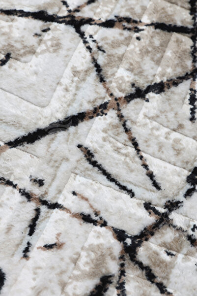 Dijidekor Πλακάκι Στρογγυλό Χαλί Βιζόν Χαλί Μπάνιου με Φράντζα 120Χ120