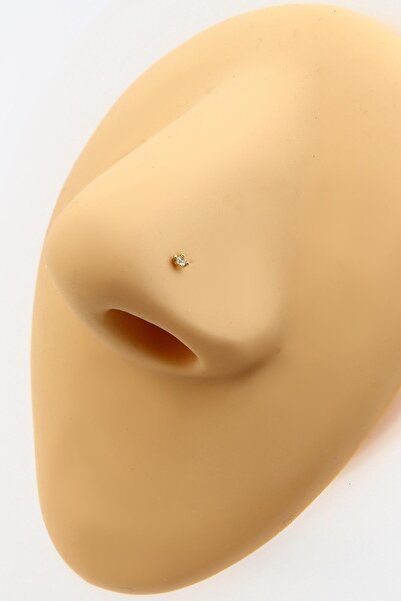 Altınkesesi 14 Ayar Altın Tektaş Hızma Piercing