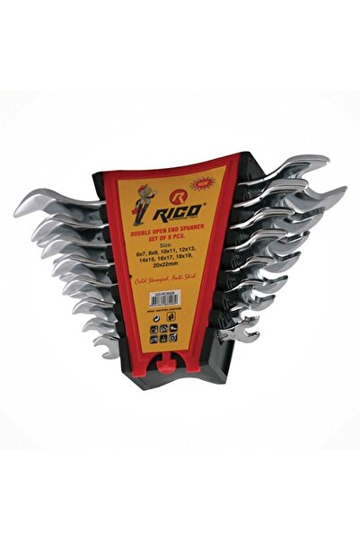 Rico 020-Rc8008 Açık Ağızlı Anahtar Seti 8 Parça