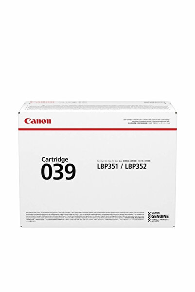 Canon 0287C001 CRG-039 SIYAH TONER 11.000 SAYFA