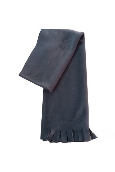 LinaByUgurr Dark Gray Women's and Men's Polar Scarf Polar Camisole 40x180 cm