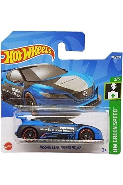 HOT WHEELS Nissan Leaf Nismo RC_02 HW Green Speed 2/5 100/250 Model Araba