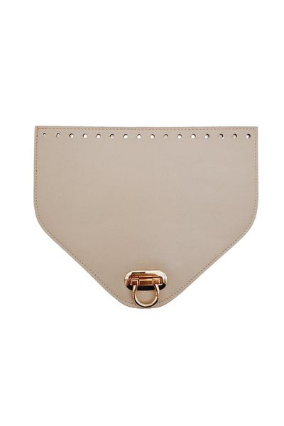 angel çanta aksesuar Αξεσουάρ Angel Bag 22,5x18 cm Τεχνητό δέρμα Μπεζ Χρώμα Κάλυμμα Ανοιχτόχρωμο μεταλλικό
