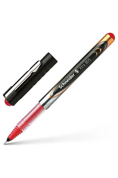SCHNEIDER Red Roller Pen Xtra Needle - 0.5 MM Tip 805