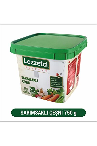 LEZZETÇİ Lezzetçi Sarımsaklı Çeşni 750 G