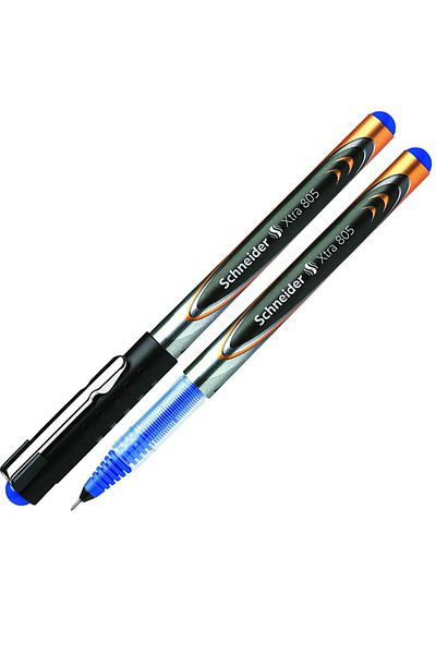 SCHNEIDER Blue Roller Pen Xtra Needle Tip - 0.5 MM 805