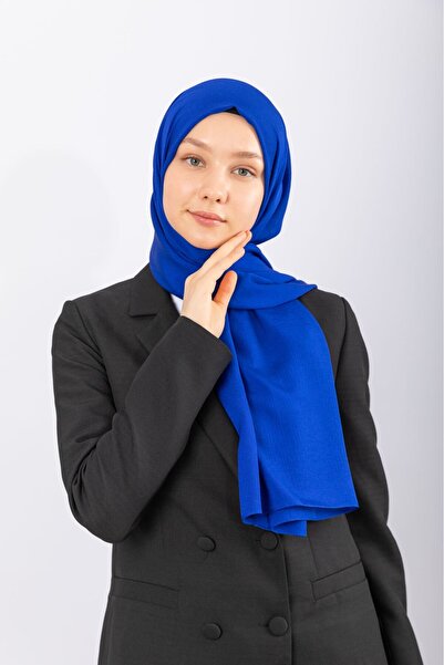 hijabchi Натуральний креп-шаль - Saks Mavisi