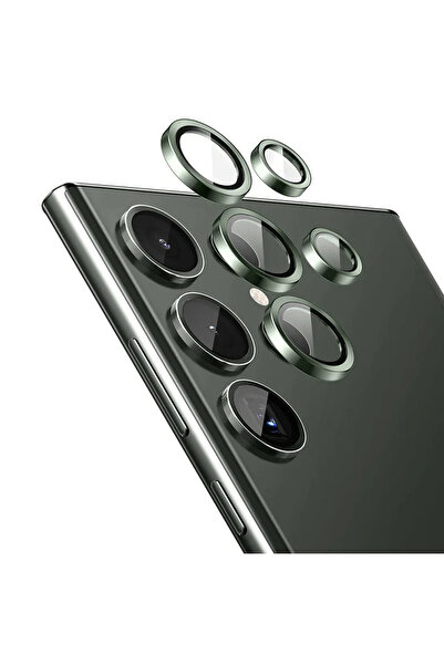 Coverzone Galaxy S24 ile uyumlu Kamera Lens Koruma Görüş Açısını Bozmaz Yükse...