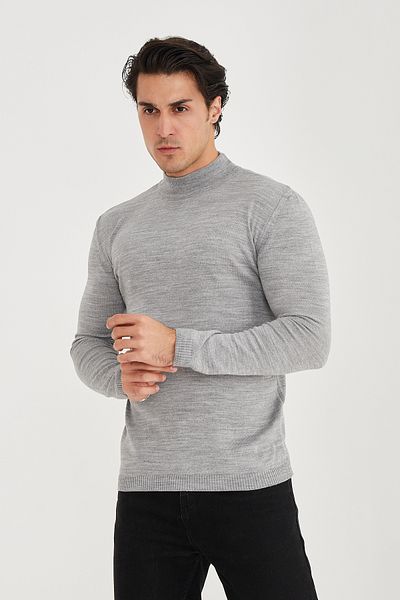 allymoda Men's Half Turtleneck sweater ALLY-292
