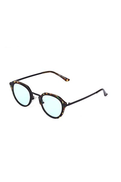 TomyHelf Women's Sunglasses Oval Camouflage Frame Mint Green Glass