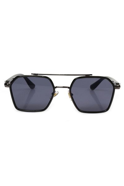 TomyHelf Black Frame Black Glass Unisex Sunglasses 0039c3b