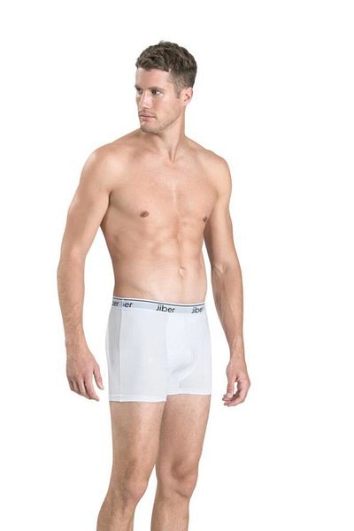 Jiber Ανδρικό 156 Boxer Lycra 6 Pack Λευκό