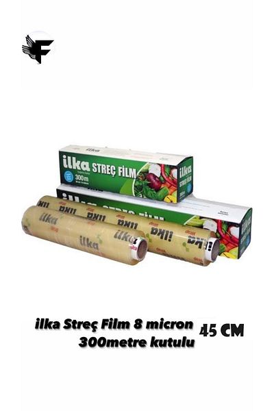 İlka flexible and adhesive Stretch Film 45 Cm X 300 Meter 8 Mic single