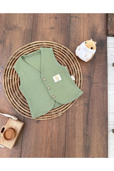 Babexi Baby Vest Set of 2 100% Organic Cotton Soft Texture Seasonal Unisex Vest
