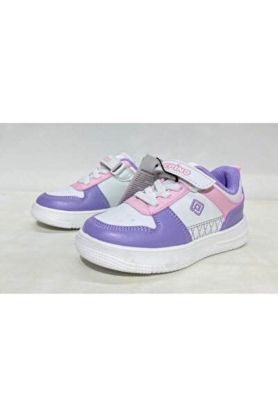 pepino 1603 Pepino біло-фіолетові повністю ортопедичні дитячі спортивні кросівки