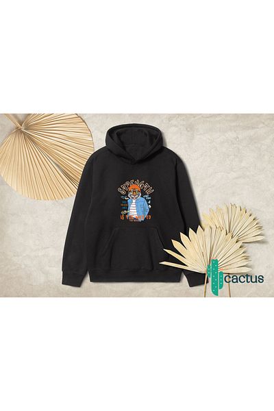 CACTUS COLLECTION SWEATSHIRT CU GLUGĂ CACTUS STRENGTH
