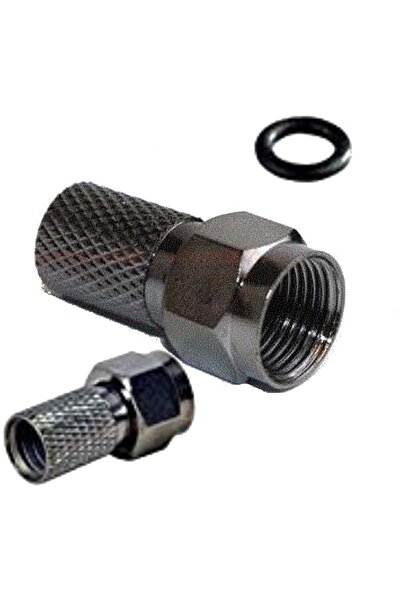 Vwin 30 Adet Contalı F Konnektör Rg6/U6 Kalın Kablo Uyumlu 22 Mm Geniş Su Geç...