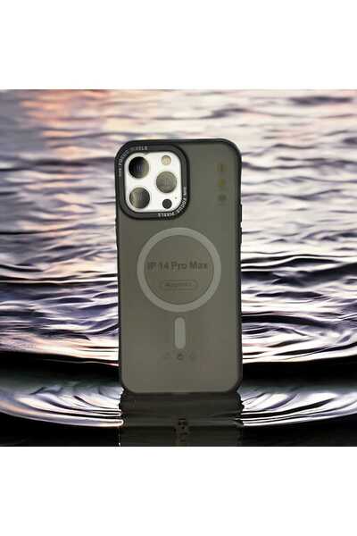 Apple İphone 14 Pro Max MagSafe Özellikli Şeffaf Kılıf