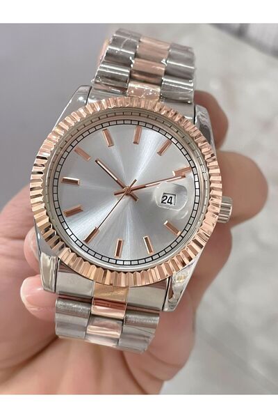 LOOQ ساعة يد رجالية فاخرة بتقويم