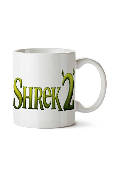 ART HEDİYE كوب Shrek 2 مطبوع على الجانبين