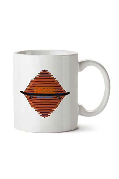 ART HEDİYE سكيت - كوب هارد تريكس مطبوع على الجانبين