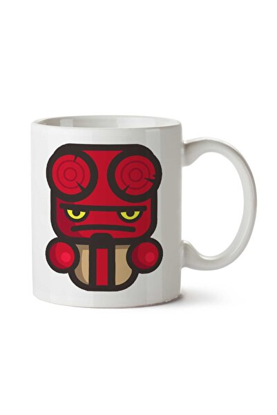 ART HEDİYE كوب سيمبلر Hellboy Anung Un Rama مطبوع على الجانبين