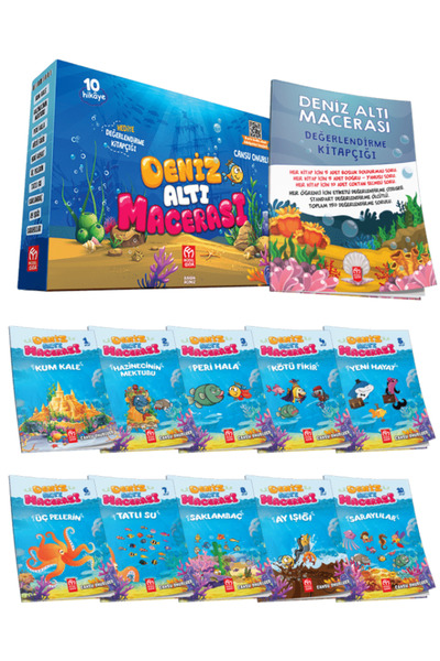 Model Eğitim Yayınları Model Çocuk - 2.Sınıf ve 3.Sınıf Deniz Altı Macerası Hikaye Serisi