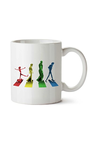 ART HEDİYE كوب كاوبوي بيبوب مطبوع على الجانبين من Street Dog