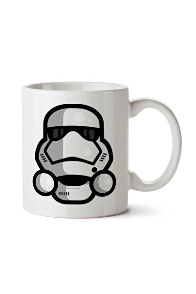 ART HEDİYE كوب سيمبلر ستورم تروبر ستار وورز مطبوع على الجانبين