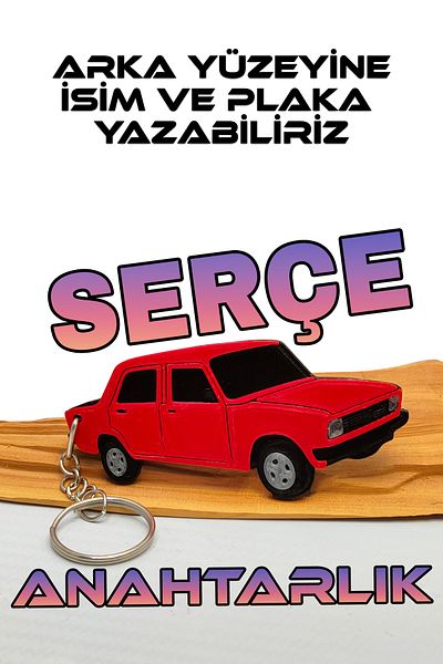 BİRRDESİGN SERÇE MODEL CAR KEYCHAIN