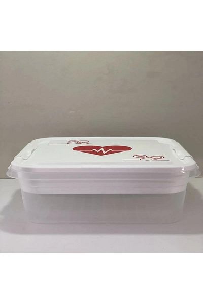 renn Medicine Box White First Aid Storage Box 4.5 Lt